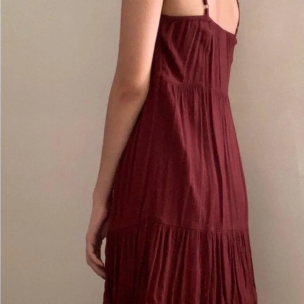 Maroon babydoll dress‎ Y2K Backyard BBQ - Picture 2 of 4